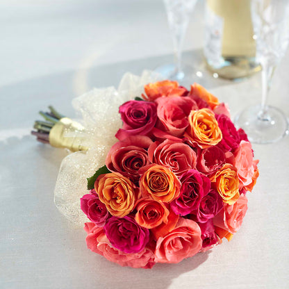 Sweet Roses Bouquet –  Garden City Florist, Arlington VA