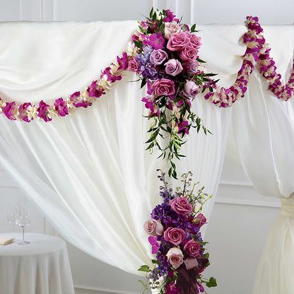 Color & Light Chuppah Decor –  Garden City Florist, Arlington VA