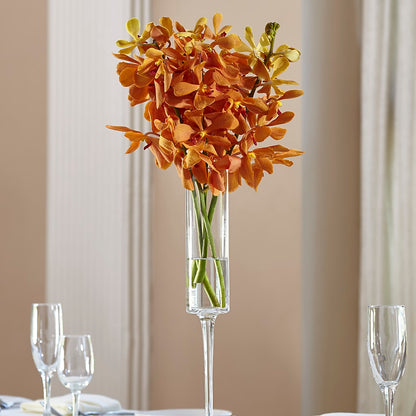 Orange Mokara Bouquet –  Garden City Florist, Arlington VA